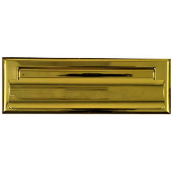 National Hardware Slot Mail Sld Brass 1-1/2X7In N197-913